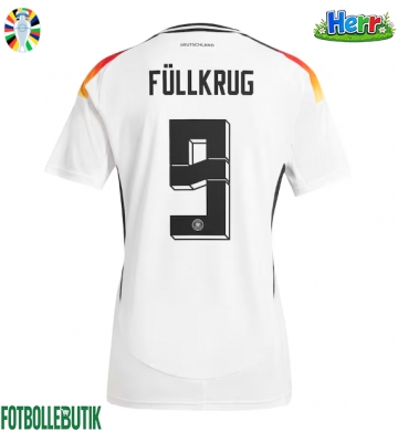 Tyskland Niclas Fullkrug #9 Hemmatröja EM 2024 Kortärmad